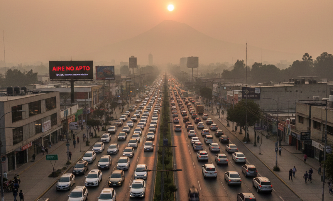 Sigue la contingencia ambiental; estos autos no circulan en el Edomex