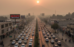 Sigue la contingencia ambiental; estos autos no circulan en el Edomex