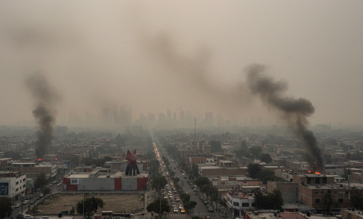 Alertan por mala condición del aire en Edomex tras quema de pirotecnia