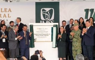 Inaugura Claudia Sheinbaum Hospital Carmen Serdán en Puebla