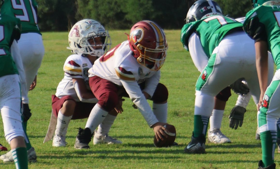 Inician Redskins ONEFA con pie derecho el Nacional Infantil en Naucalpan