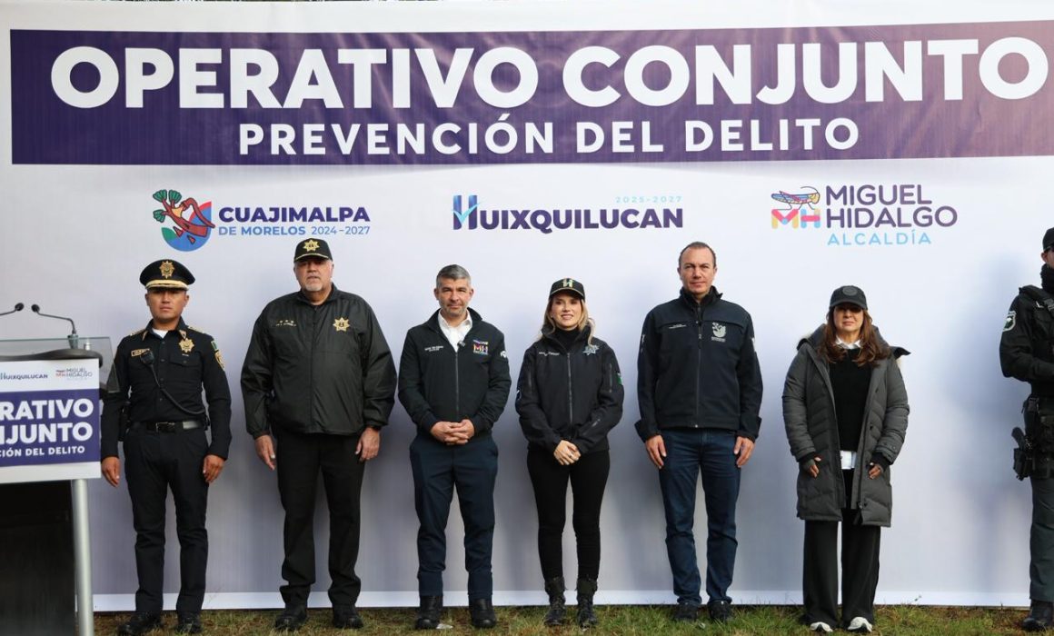 Inician coordinación para reforzar vigilancia decembrina en Huixquilucan