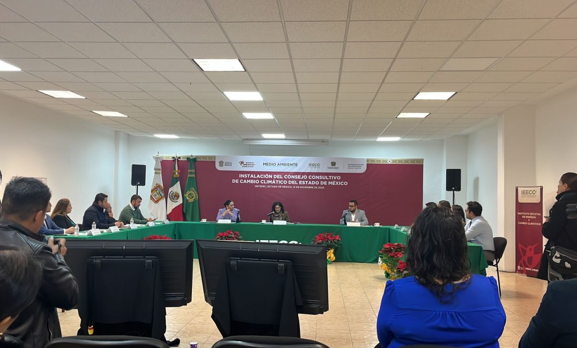 Instalan Consejo Consultivo de Cambio Climático en el Estado de México