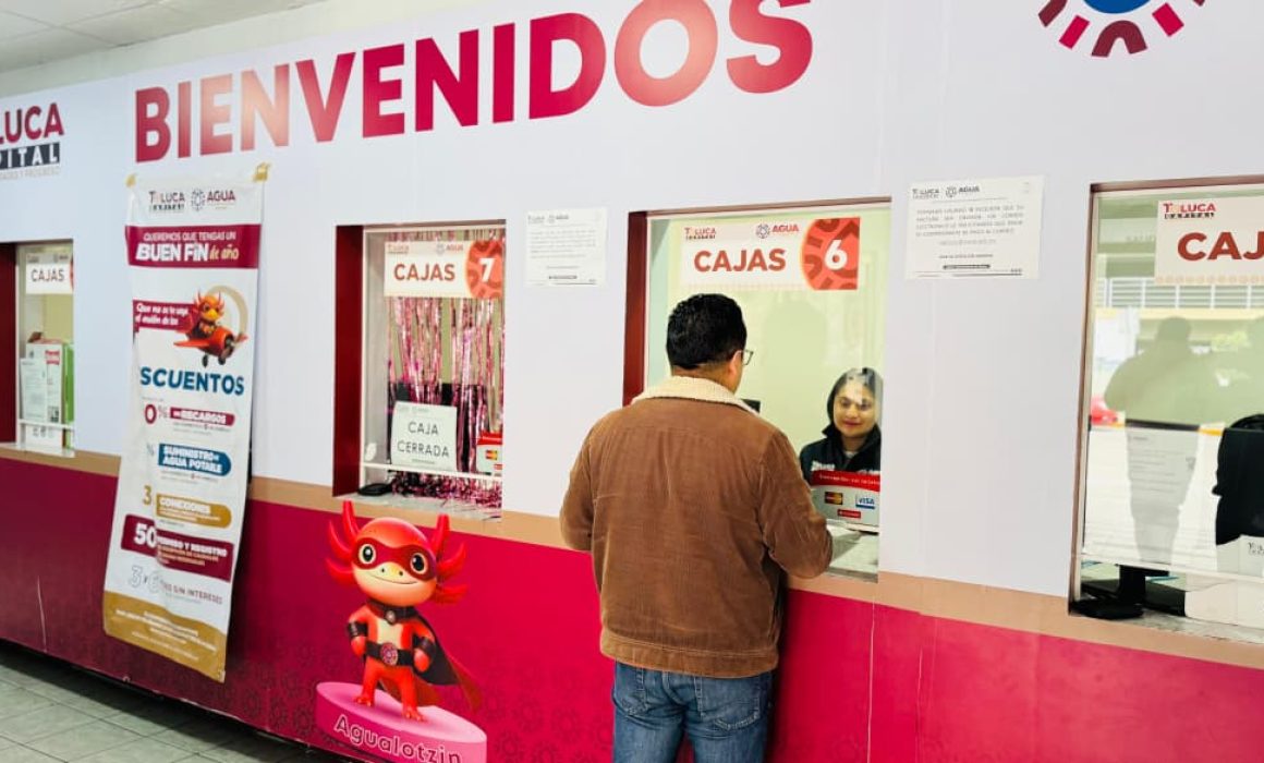 Invitan en Toluca a aprovechar descuentos por pago anual de agua 2026