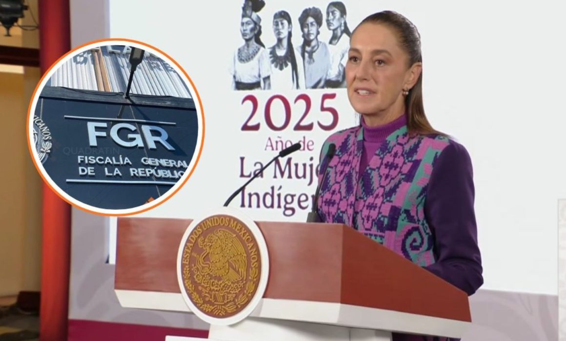 La FGR estará a cargo de una mujer, confirma Sheinbaum