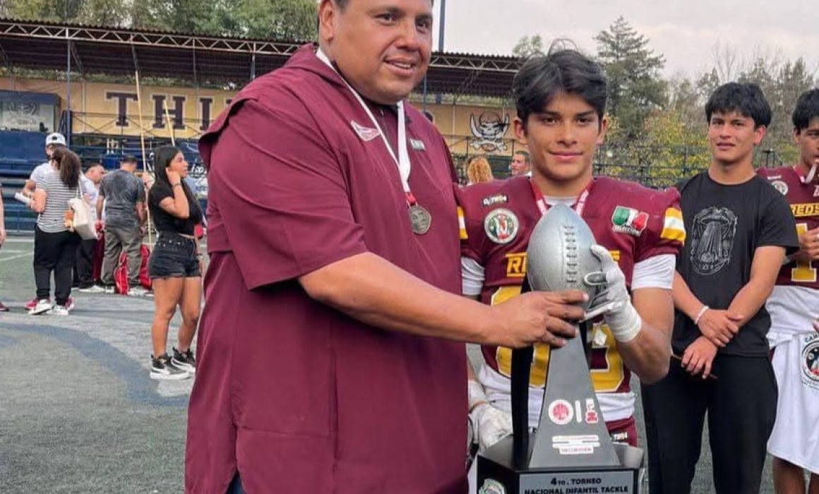 Logran Redskins del Estado de México bicampeonato en U14 en Nacional