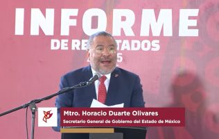Pide Horacio Duarte cuidar la imagen de la gobernadora Delfina Gómez