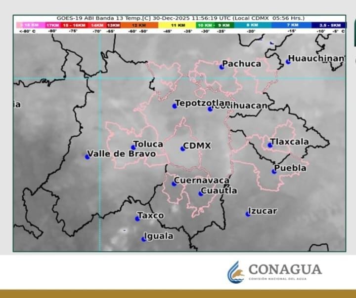 Prevé Conagua lluvias aisladas y bancos de niebla en el Edomex ...