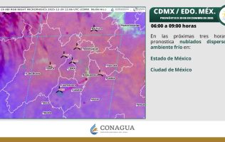 Protégete ante el descenso de temperatura y heladas en el Edomex