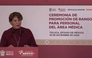 Reconoce Delfina Gómez labor de personal médico del Issemym