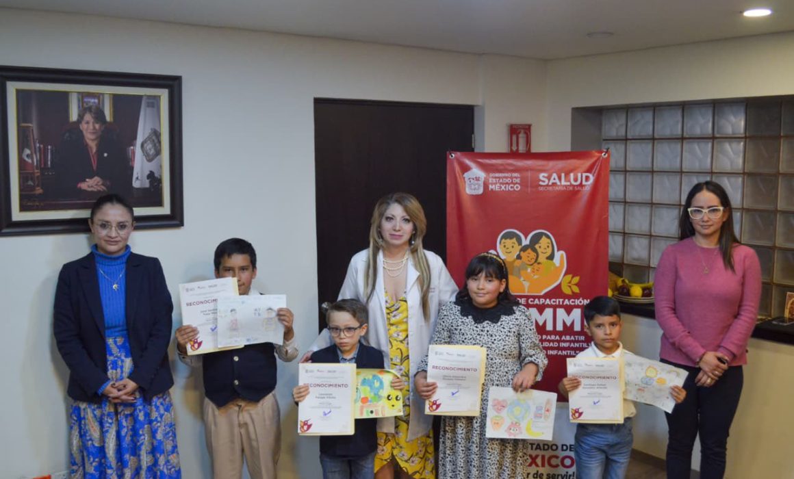 Reconocen a 76 niños mexiquenses en concurso de dibujo