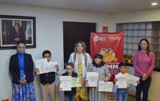 Reconocen a 76 niños mexiquenses en concurso de dibujo