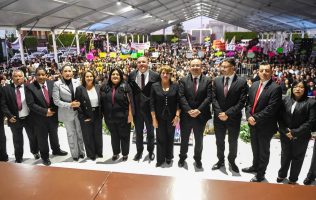Recorre Delfina Gómez municipios y muestra la fuerza territorial de Morena