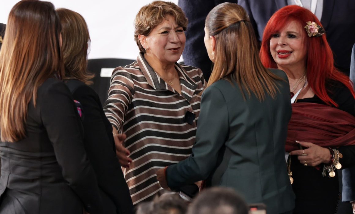 Refrenda Delfina Gómez apoyo a Sheinbaum y coordinación con el IMSS