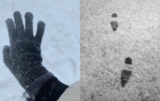 Registran caída de nieve en el Nevado de Toluca, Estado de México
