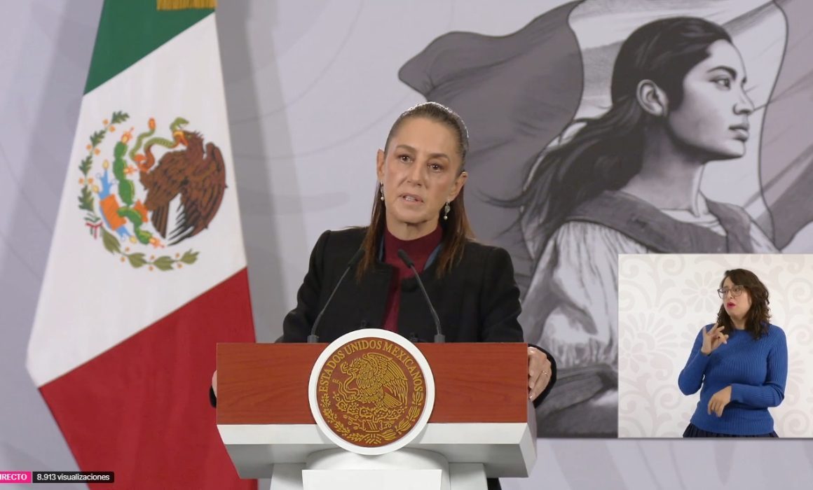 Reitera Claudia Sheinbaum desacuerdo con Ley Esposa