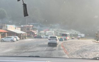 ¡Nieva en el Estado de México! Reportan caída de nieve en esta zona