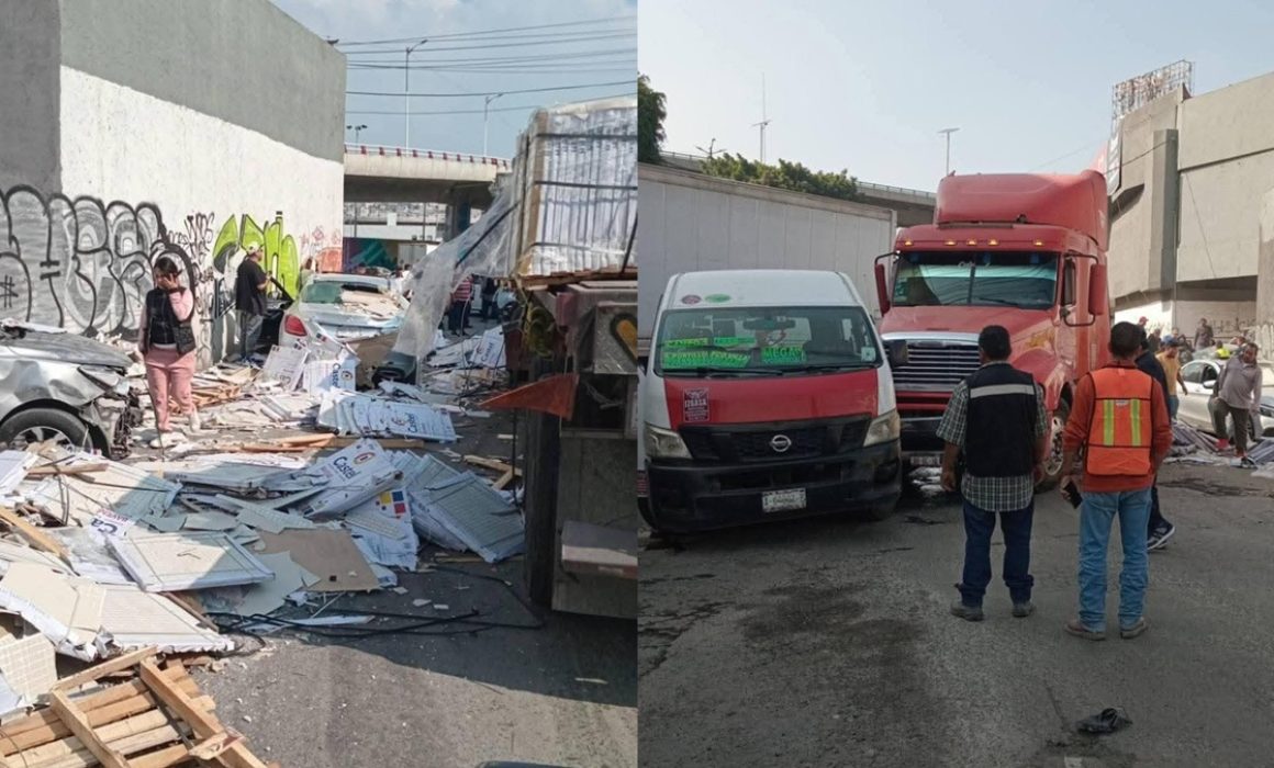 Reportan múltiple accidente en Cuautitlán Izcalli