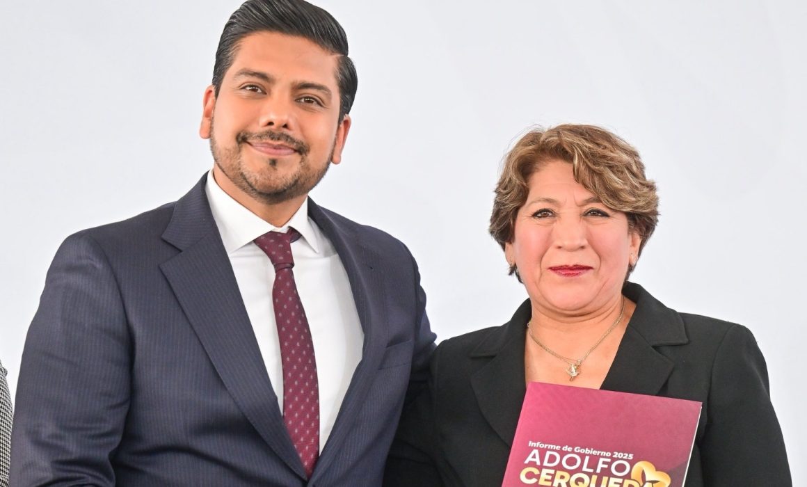 Respalda Delfina Gomez a Cerqueda; reconoce retos en Nezahualcóyotl