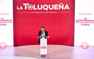 Respalda Delfina Gómez primer año de gestión de Ricardo Moreno
