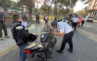 Retiran 250 motos en Toluca en dos meses del operativo 'Moto Segura'