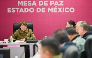 Revela Delfina Gómez reducción del homicidio doloso un 32% en el Edomex