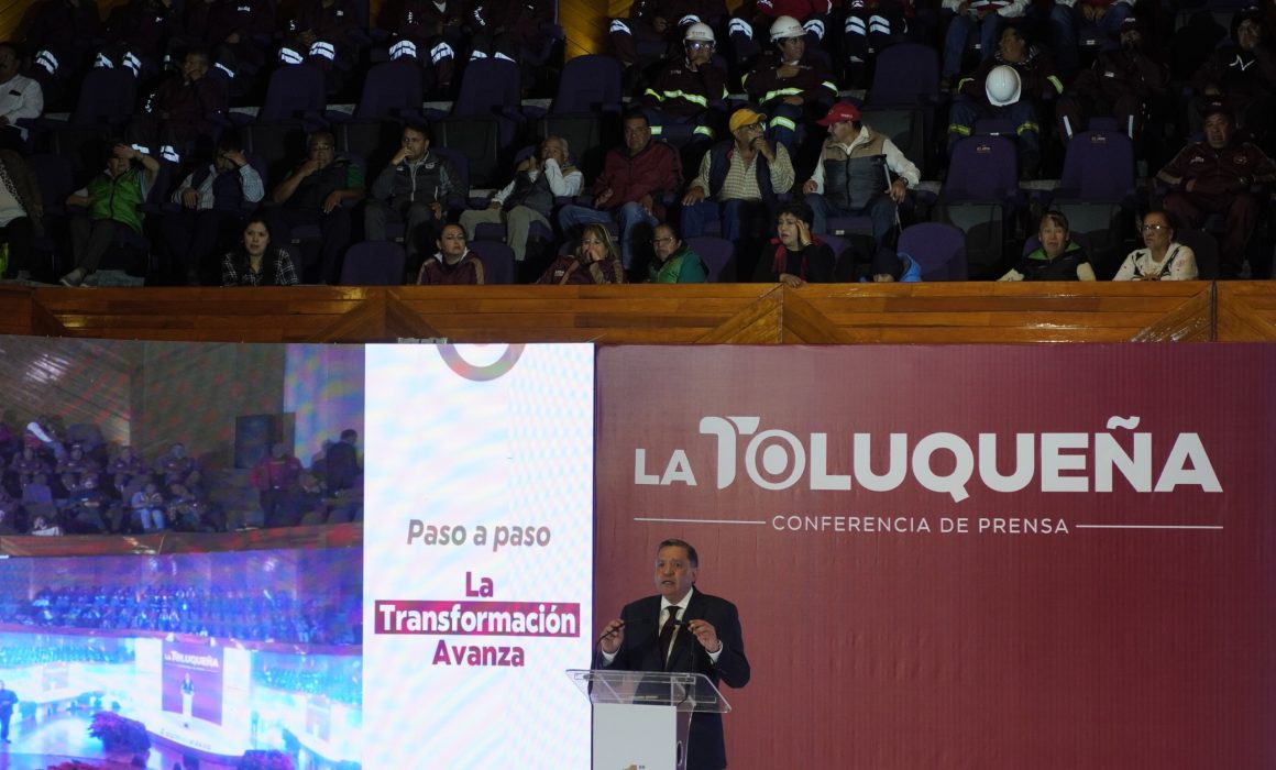 Se vuelve Toluca un epicentro cultural y deportivo con Ricardo Moreno