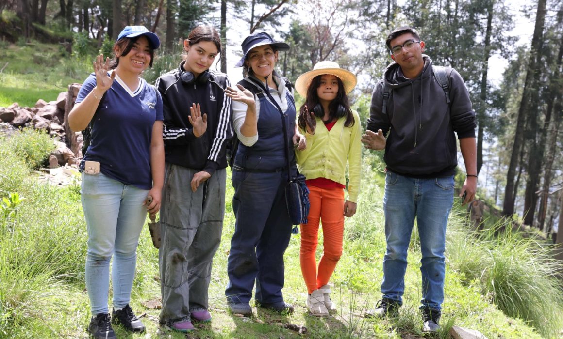 Supera meta anual de reforestación en Huixquilucan durante este 2025