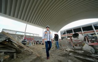 Supervisa Mario Delgado preparatoria del Bachillerato Nacional en Edomex