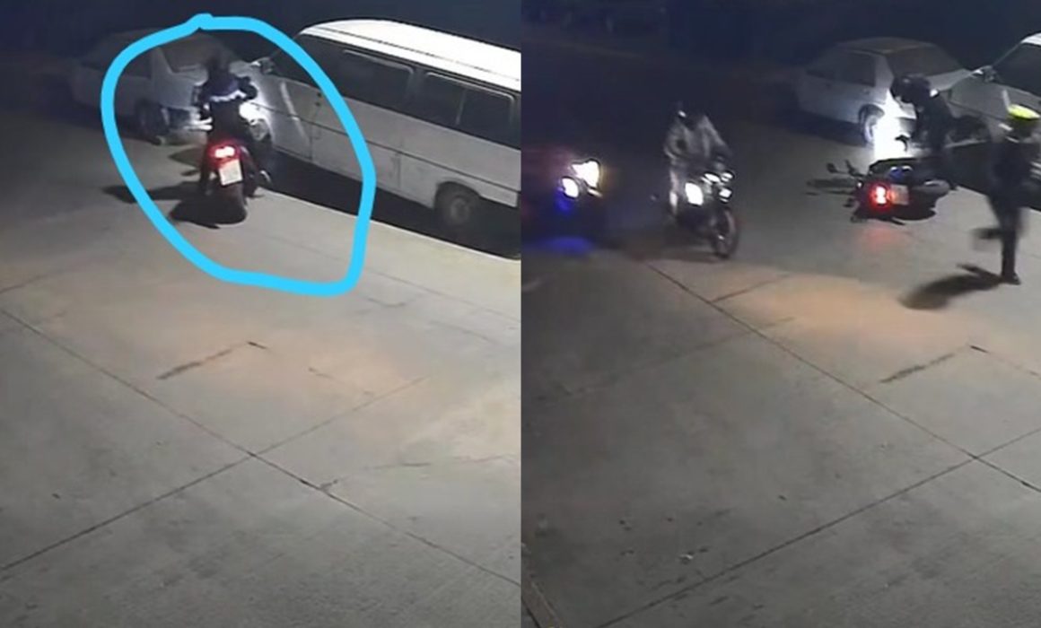 Tiran a hombre de moto y entre 2 lo golpean para robarsela en Los Reyes