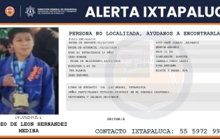 Vive familia angustia por Mateo, niño desaparecido en Ixtapaluca