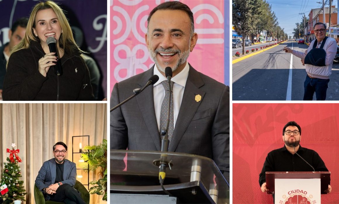 Estos cinco alcaldes dominan el Edomex y toman ventaja electoral