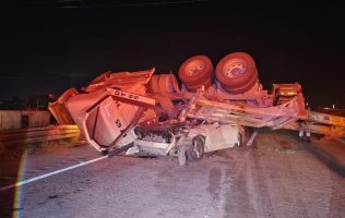 Accidente en Arco Norte deja a una persona sin vida; cierre total de autopista