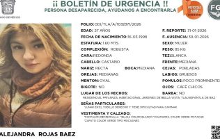 Activa Jilotzingo protocolos para localizar a Alejandra Rojas y Noé Pérez