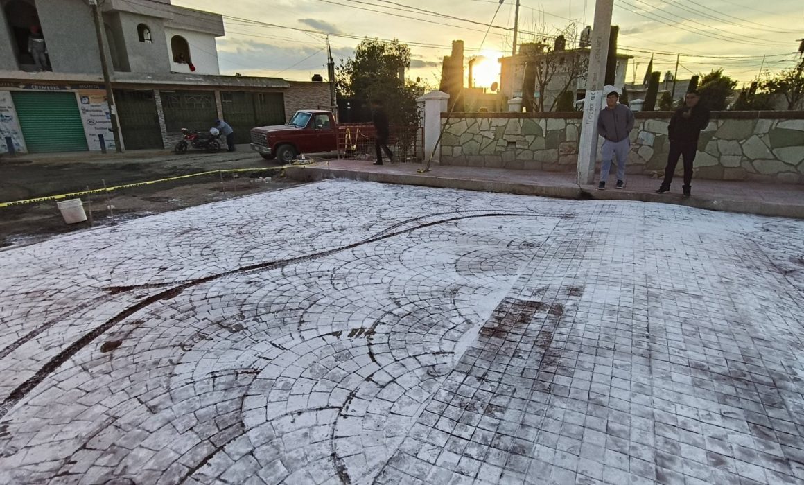 Acusa gobierno de Tonanitla a ciudadanos por daños en obras de concreto