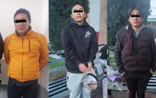 Agarran en Metepec a 5 personas por varios delitos; recuperan auto