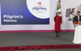 Anuncia Pilgrim’s inversión de mil 300 mdd en México