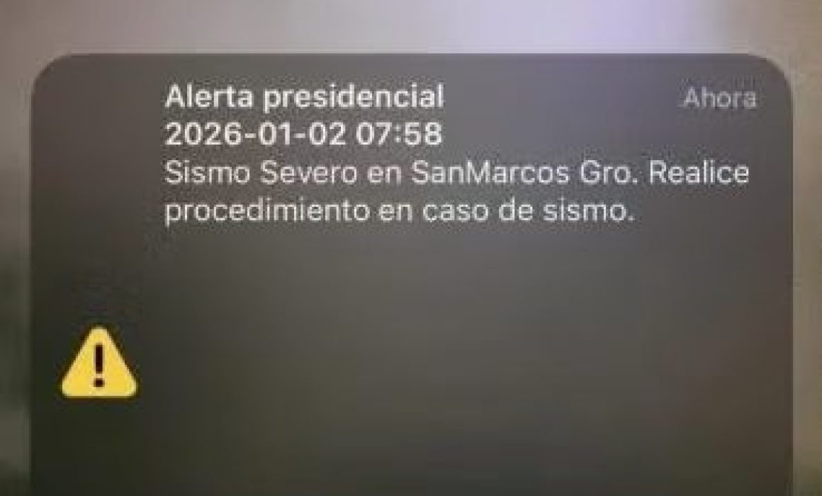 Anuncia la CRT cambios en el mensaje de alerta sísmica en celulares