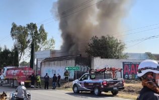 Arde Tecámac: incendio moviliza a bomberos en San Juan Teotihuacán