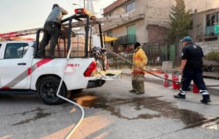 Arde en llamas vivienda en Coyotepec y moviliza a Protección Civil