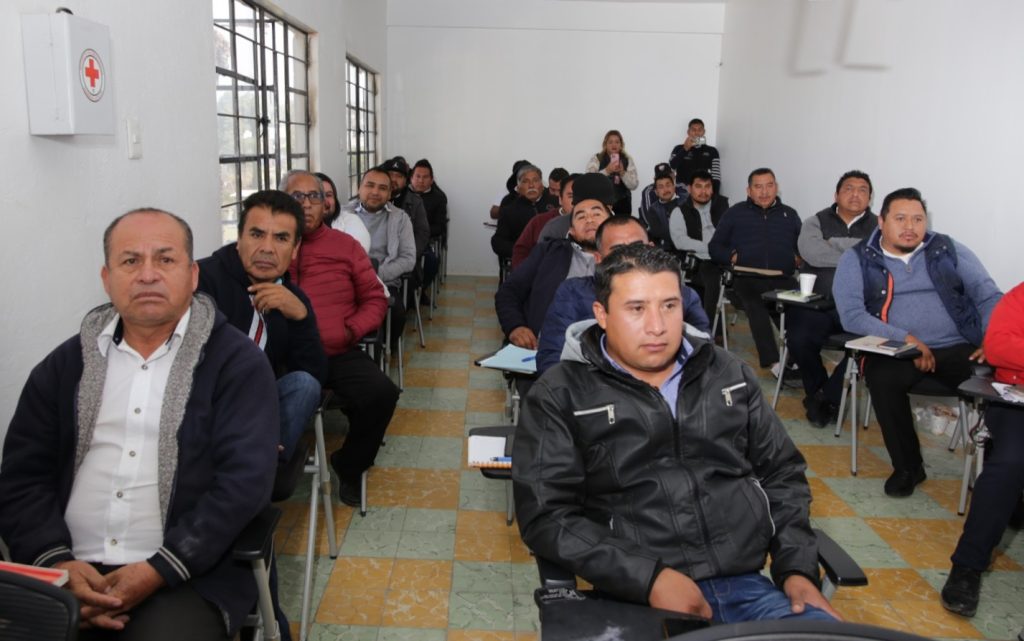 Arrancó capacitación a operadores del transporte público en Edomex