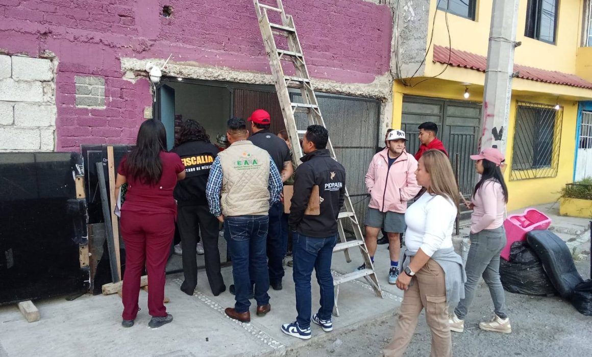 Atienden denuncia y rescatan a perros de maltrato animal en Ecatepec