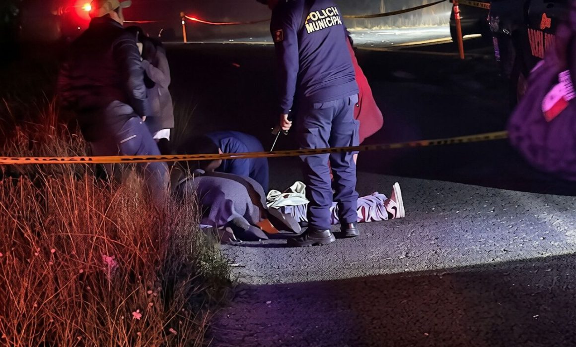 Atropellan y arrastran a joven motociclista en la Toluca-Zitácuaro