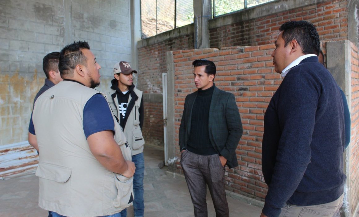 Avanza la edificación del Centro de Operaciones Mixtas en Jilotzingo