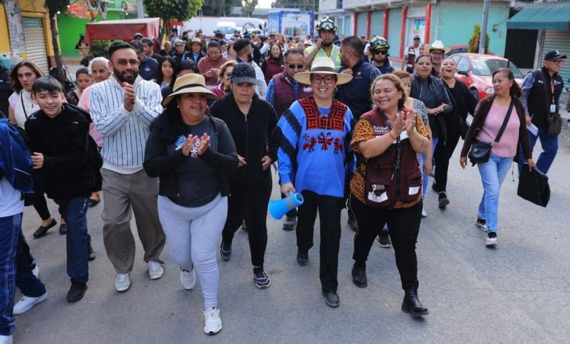 Avanza rehabilitación de calles olvidadas en Ecatepec