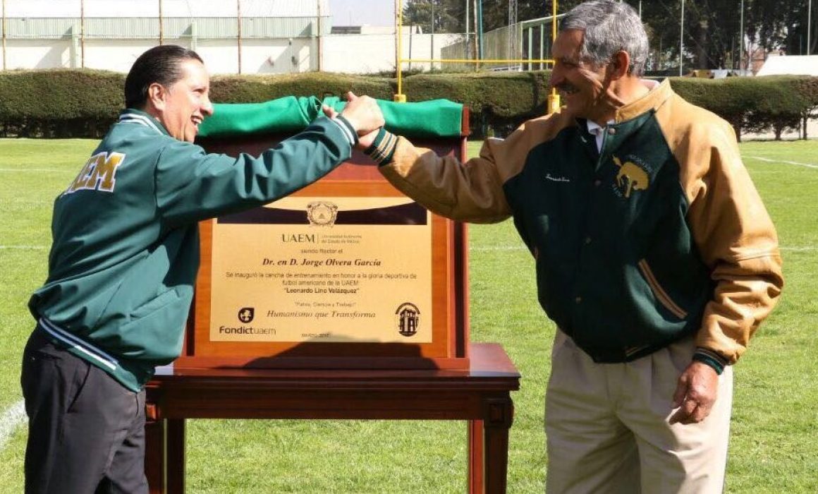 Busca Patronato de Fútbol Americano de UAEMex honrar a Leonardo Lino