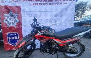 Cae narcomenudista con todo y moto robada en Cuautitlán Izcalli