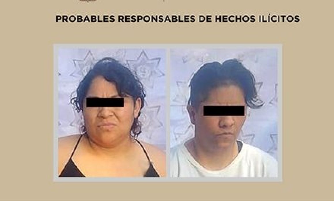Caen 2 mujeres narcomenudistas con droga en mano en Cuautitlán Izcalli
