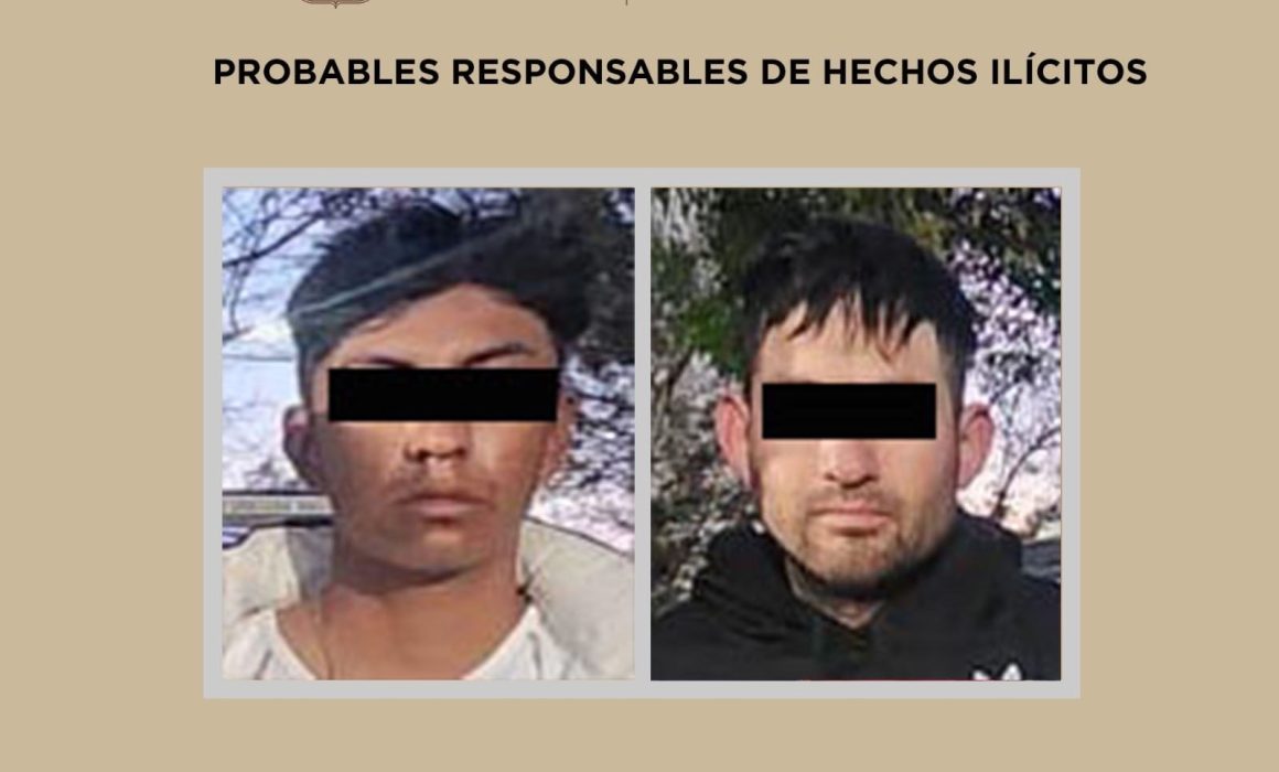 Caen 2 sujetos con diversas drogas en Tepotzotlán; iban en motocicleta