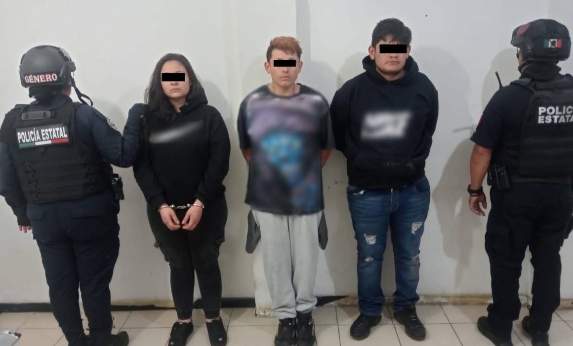 Caen 3 integrantes de grupo criminal en Tenango del Valle con droga